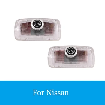 2db Bejegyzés LED Autó Ajtó Jóvoltából Lámpa Nissan Teana J32 2012 - 2018 Járőr Y62 Skyline V36 2006 - 2014 Projektor