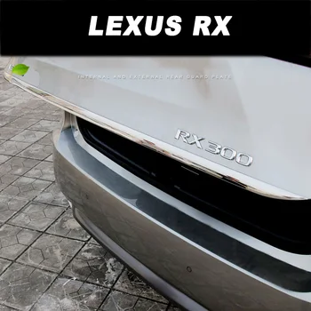 autó hátsó csomagtartó ajtó, trim farok kapu csíkos stílus dekoráció Lexus Rx 2016 2017 2018 2019 2020 2021 Rx200t Rx300 Rx350 Rx450h