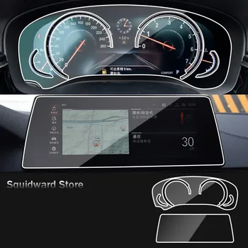A BMW G30 g31 jelű G32 Sorozat 5 6GT 2018 Autóipari belső műszerfal membrán LCD képernyő TPU védőfólia Tartozékok