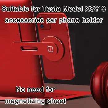 2021 a Tesla Model X S Y 3 Kiegészítők, Autó, Telefon, Tablet IPhone Tartót Konzol 12/12Pro/12 Pro Mount Max Laptop Mágnes F0I9