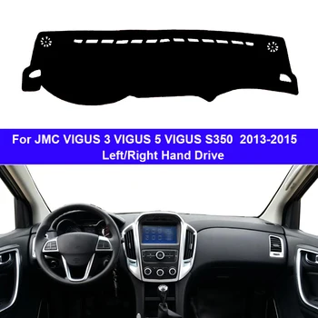 Autó Auto Belső Műszerfal Fedezze DashMat Szőnyeg JMC VIGUS 3 VIGUS 5 VIGUS S350 2013 2014 2015 Védő Szőnyeg Anti-UV-Nap-Árnyék