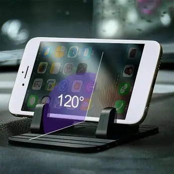 Autó Gumi Jogosultja, csúszásmentes Szőnyeg Pad Műszerfalra Állvány Mobil Telefon GPS Az Iphone A Huawei A Xiaomi Tartani D5I7