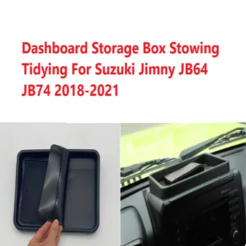 Műszerfal Tároló Doboz Tároláshoz, hogy Megtisztítsuk A Suzuki Jimny JB64 JB74 2018-2021 Consloe Belső Kiegészítők