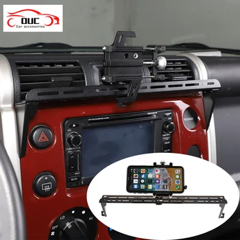 Autó Műszerfal, középkonzol Mobiltelefon tartó GPS Navigációs Konzol Víz Csésze Ital tartó Toyota FJ Cruiser 2007-2021