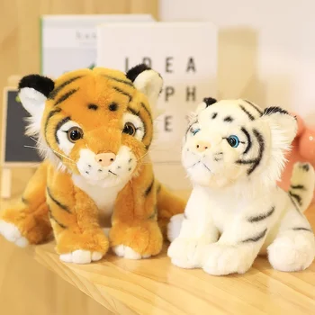 10cm Mini Aranyos Tigris Aranyos Plüss Játékok, Lányok, Gyerekek Állat Puha Plüss Játék