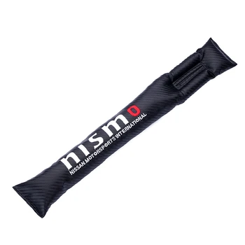 Hímzés a NISMO emblémát Szénszálas stílus autósülés hasadék puha kitöltése nissan gtr qashqai j10 j11 juke tartozékok