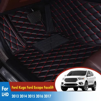 Autó Szőnyeg Ford Kuga Menekülés Ráncfelvarrás 2019 2018 2017 2016 2015 2014 2013 Szőnyegek Dash Szőnyeg Automatikus Belső Kiegészítők, Egyéni