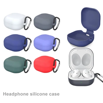 Bluetooth Headset védőtok Samsung Galaxy Rügyek Live/Pro Vezeték nélküli Fülhallgató Cover Kompatibilis Fülhallgató Szilikon Esetben