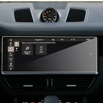 Edzett Üveg Porsche Cayenne 2018 2019 2020 GPS Navigációs Képernyő Védő Fedelet Védőfólia