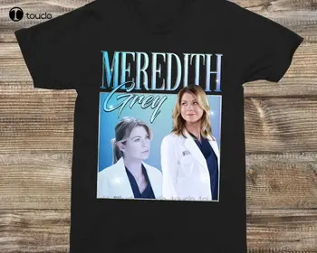 Meredith Grey Grey ' S Anatomy Ellen Pompeo 90-es évek Klasszikus Póló, Női Ing, Pamut Póló, S-5Xl Unisex