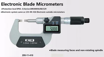0.001 mm elektronikus penge mikrométer típus A típus B IP65 vízálló digitális külső mikrométer 0-25mm 25-50mm