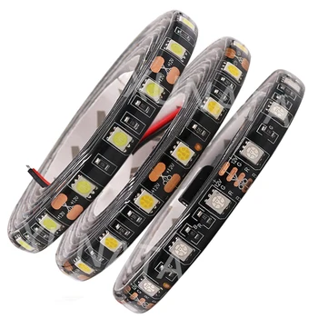 5050 RGB LED Szalag Fehér / Meleg Fehér Vízálló, Flexibilis Szalag LED Szalag 60LEDs/m 5m/tekercs