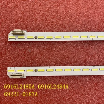 Új 2 DB/készlet LED háttérvilágítás szalag LG 6922L-0187A 60UH770V 60UH7700 6916L2485A 6916L2484A 60 V16 ART3 2484 2485-nek R L típus
