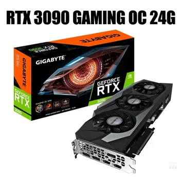 Gigabyte GeForce RTX 3090 JÁTÉK OC 24G Bányászati videokártya Bányászati GeForce RTX 3090 GDDR6X 384bit Bányászati grafikus kártya HDCP