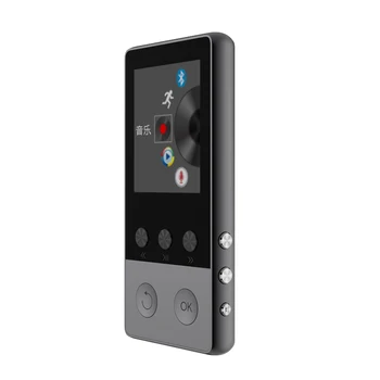 BENJI A5Plus 8G Bluetooth MP4 zenelejátszó Mini Walkman készüléket, a képernyő kártya támogatja a Video ebook FM rádió Multi-function player