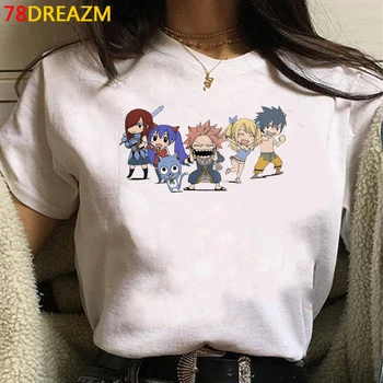 Fairy Tail felső póló tshirt női harajuku kawaii plus size vintage harajuku streetwear ruha felső póló streetwear kawaii