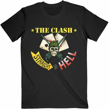 A Clash Egyenesen A Pokolba Egyetlen Hivatalos Tee Póló Férfi Ruházat
