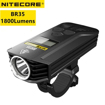 NITECORE BR35 Kerékpár Lámpa Nagy teljesítményű Újratölthető 1800 Lumen, Beépített by egy 6800mah Akkumulátor CREE XM-L2 U2 LED Kerékpár Lámpa