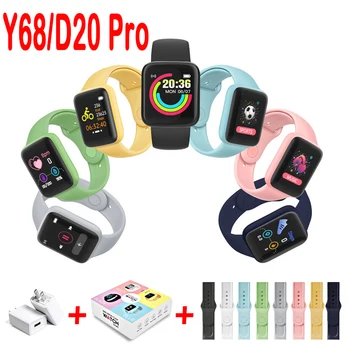 D20 Pro Sport Okos Órák Férfi, Nő, Ajándék Digitális Smartwatch Fitness Tracker Karóra Karkötő Vérnyomás Android-Ios