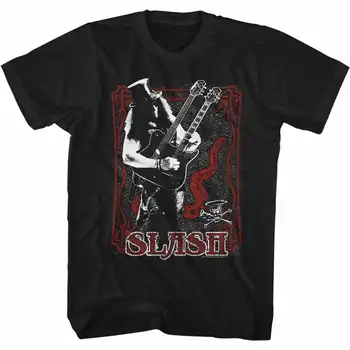 Férfi T-shirt Vintage Slash a Guns N Roses Két Egy Fekete Felnőtt Póló Túlméretezett póló Camisetas Y2k pólók