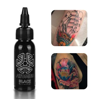 30ML Szakmai Tetoválás Pigment Tinta Biztonságos Fél Állandó Tetováló Festékek, Kellékek a Test Szépsége Tattoo Art