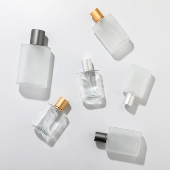 30ml 50ml 100ML matt üveg spray palackot magas minőségű parfümöt kieresztés üveg kozmetikai spray palackot 30ml nyomja üres üveg
