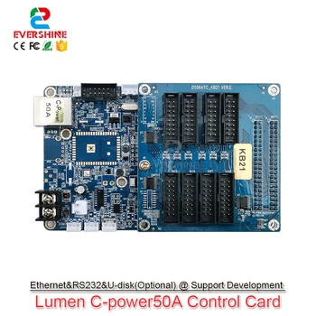 Lumen Teljes Szín Szürke Skála Kontroller C-Power50A LED Kijelző Videó Kártya, USB vagy Hálózati Port
