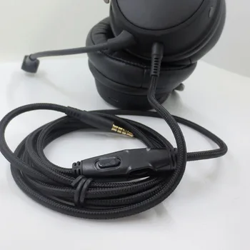Csere Audio Kábel Kingston HyperX Felhő / Cloud Alfa Gaming Fejhallgató Fejhallgató Magas Minőségű Audio Kábel