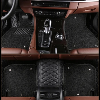 Magas minőségű dupla autós szőnyeg a 98% - os autó modell a BMW-Mercedes-audi toyota honda Mazda Nissan VW Hyundai AUTÓ tartozékok